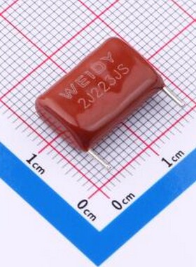 W142J223JM8SD1A00C 聚丙烯膜电容(CBB) 22nF ±5% 630V 插件,P=1