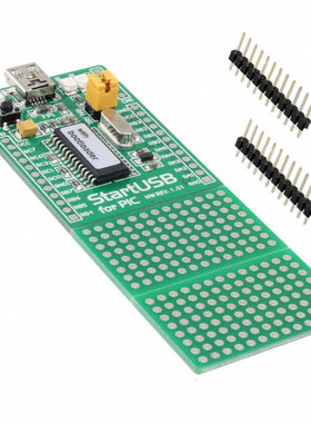 MIKROE-647【STARTUSB FOR PIC18F2550 EVAL BRD 】
