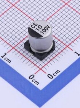 CS2A100M-CRE77 贴片型铝电解电容 10uF ±20% 100V SMD,D6.3xL7.