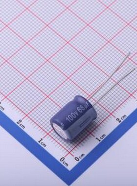 ERR1KM680G13OT 直插铝电解电容 68uF ±20% 100V 插件,D10xL13mm