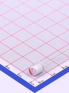 HS0J337M0608PC 固态电容 330uF ±20% 6.3V 插件,D6.3xL8mm