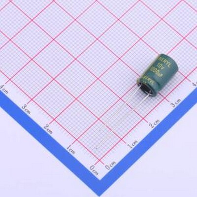RC010M102LO8*12TH-2A1E 直插铝电解电容 1000uF ±20% 10V 插件,