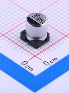 VT0J101M-CRD54 贴片型铝电解电容 100uF ±20% 6.3V SMD,D5xL5.4
