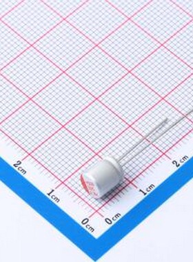 HS0J337M0607PC 固态电容 330uF ±20% 6.3V 插件,D6.3xL7mm