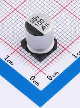 GVH1V107M0810CN 贴片型铝电解电容 100uF ±20% 35V SMD,D8xL10.