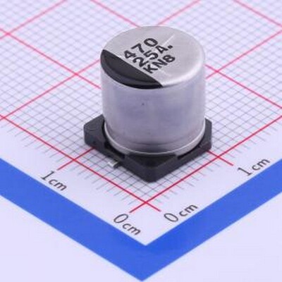 EEE1EA471UAP 贴片型铝电解电容 470uF ±20% 25V SMD,D10xL10.2m