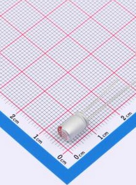 217EC0009 固态电容 220uF ±20% 25V 插件,D5.5xL8mm