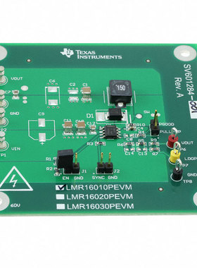 LMR16010PEVM【SIMPLE SWITCHER 60V, 1-3A STEP-D 】