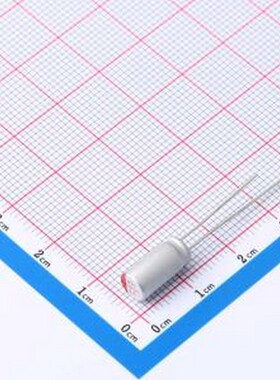 8216R30512R00 固态电容 820uF ±20% 6.3V 插件,D5.5xL12mm