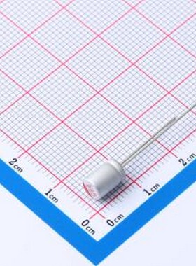 HS0J107M0508PC 固态电容 100uF ±20% 6.3V 插件,D5xL8mm