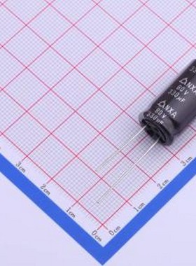 NXA 80V330 M 12.5*25 直插铝电解电容 330uF ±20% 80V 插件,D12