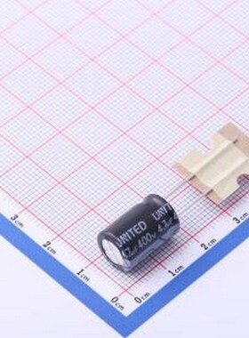 KM4R7M4001015PE1-D5 直插铝电解电容 4.7uF ±20% 400V 插件,D10