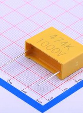 MPP474K1000D261910B2315 聚丙烯膜电容(CBB) 470nF ±10% 1kV 插