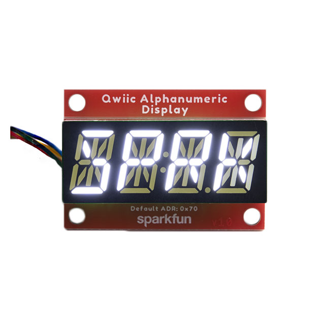 COM-18565【QWIIC ALPHANUMERIC DISPLAY WHITE 】