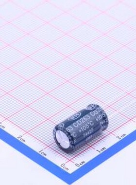 ECR1HBK221MLL100016 直插铝电解电容 220uF ±20% 50V 插件,D10x