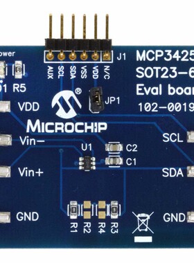 MCP3425EV【EVALUATION BOARD FOR MCP3425 】