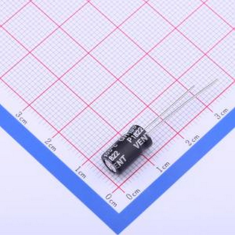 GH101M025E110A 直插铝电解电容 100uF ±20% 25V 插件,D6.3xL11m