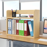 实木书架学生宿舍儿童书本收纳架办公室简易桌面多层置物架可定制