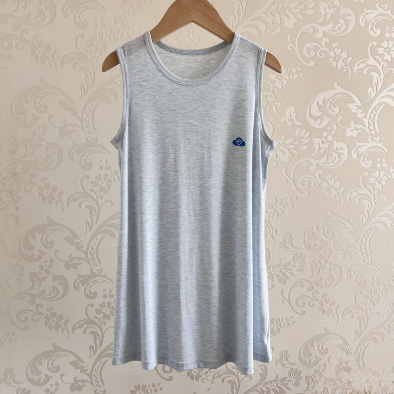 男童无袖睡裙莫代尔夏季薄款睡衣