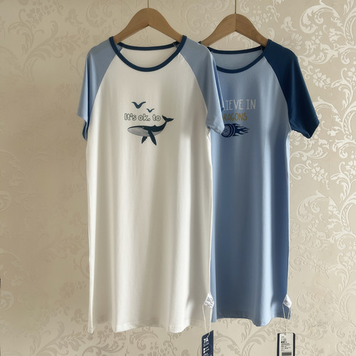 男童莫代尔棉夏季薄款睡裙A类