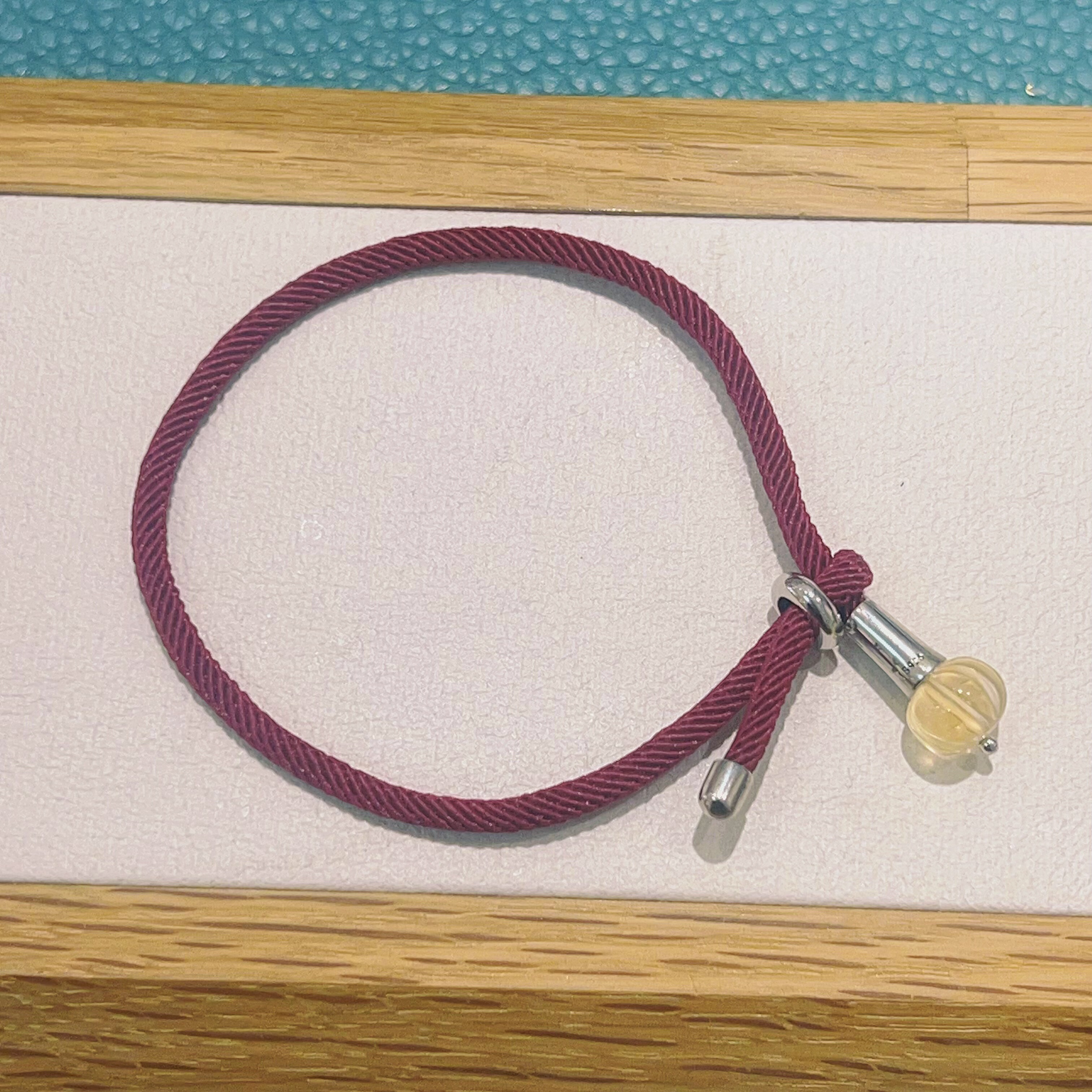 天然南瓜珠黄水晶手串粗红绳女款单圈手链原创小众复古文艺925银,饰品/流行首饰/时尚饰品新,手链,淘宝优惠券,粉丝福利购,淘宝优惠卷