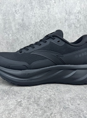 安踏旅步2.5代加绒革面PG7跑步鞋男鞋2025冬款保暖运动112545545