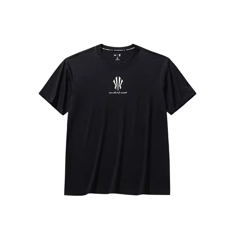 安踏凯里欧文系列篮球T恤1短袖冰丝透气男夏季新款上衣172621111