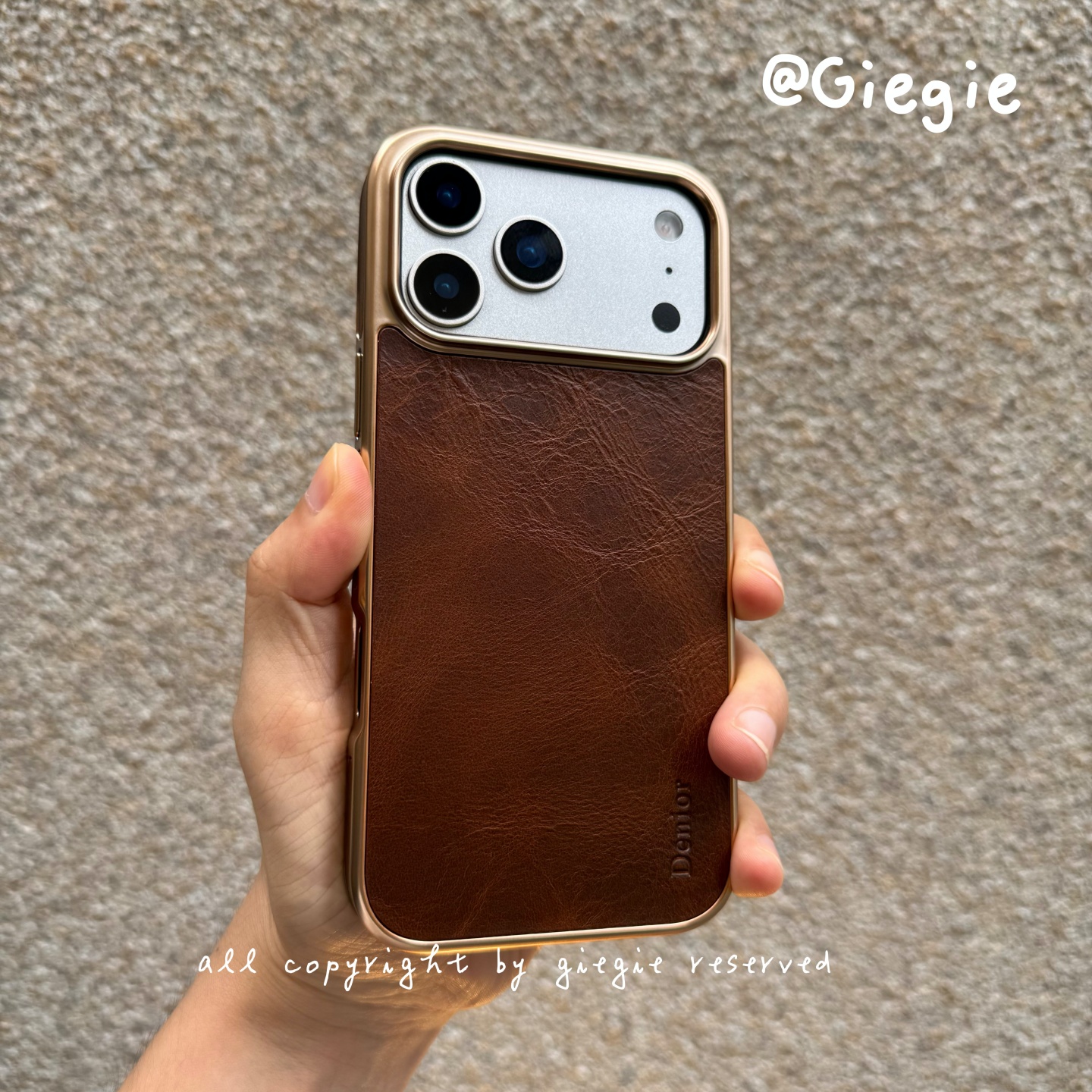 真皮 iPhone17 pro Max手机壳软边电镀适用苹果16pro全包磨砂15/14新款13保护套高端商务男air