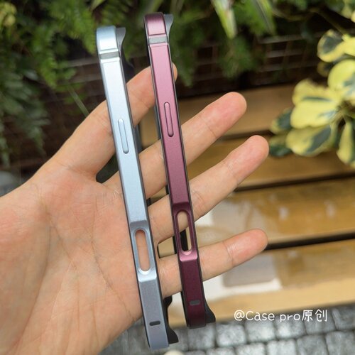 一体边框 iPhone18pro max金属边框手机壳适用苹果18保护框套17promax散热裸机手感16pro/15新款