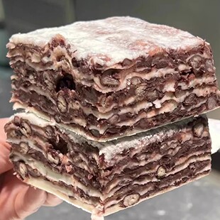 红豆千层山东手工豆沙包红豆糕豆沙馒头红豆馅馒头早餐方便非即食