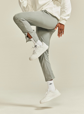 SOCKKEY 脚口拉链速干裤锥形弹力跑步健身运动篮球卫裤长裤训练裤