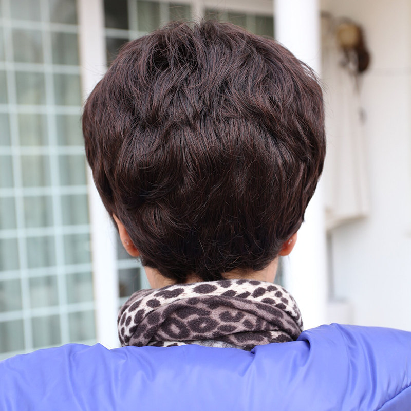 Perruque JUHANGWIGS     cheveux courts - Ref 2609446 Image 4