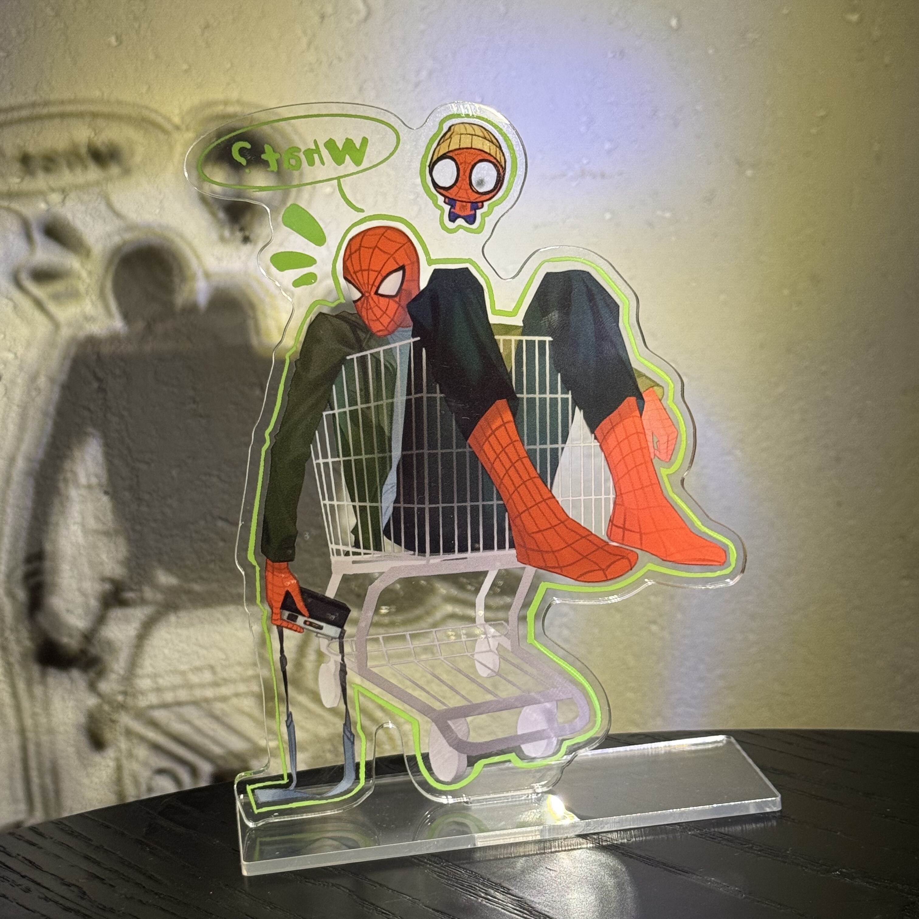 超凡蜘蛛侠加菲虫蜘蛛侠亚克力立牌