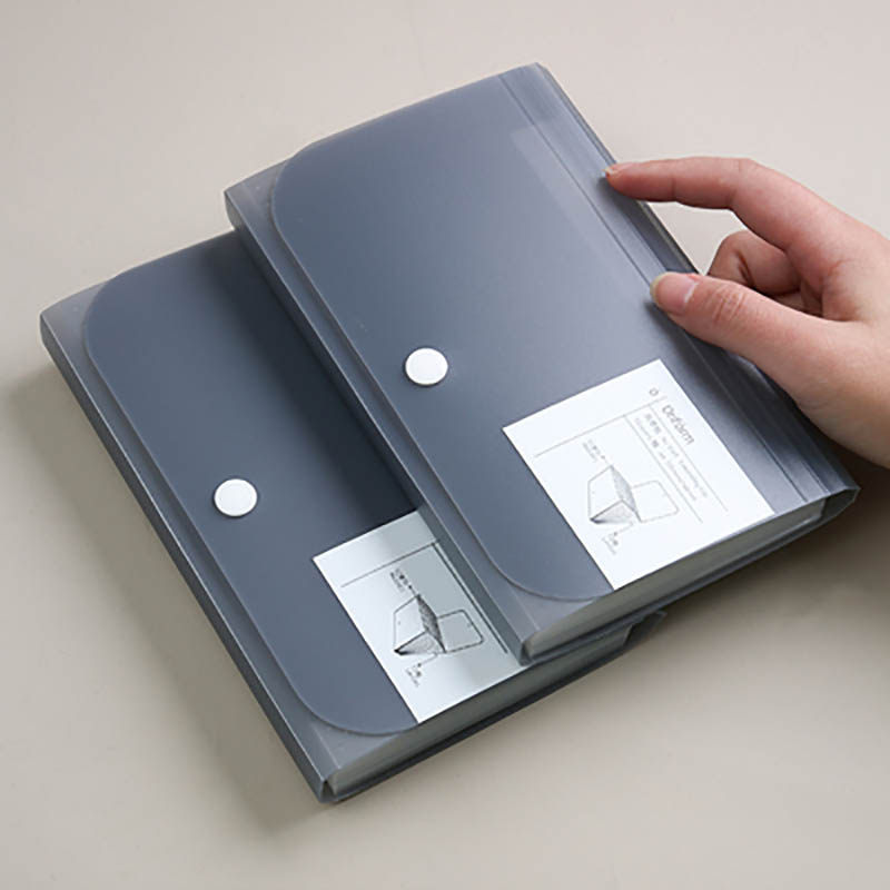 델리 5561 소형 미니 오르간 가방 A6 빌 가방 13 게이트 빌 수납 분류 업무 가방 파일 가방