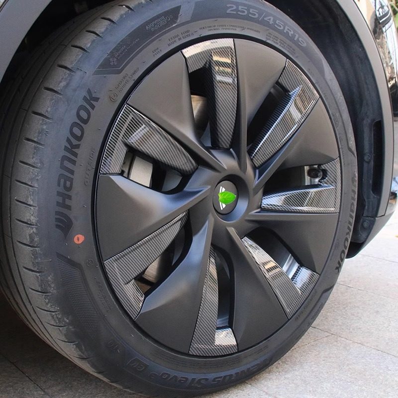 适用特斯拉Model3/Y轮毂盖丫19寸焕新18寸改装饰车轮圈保护罩配件