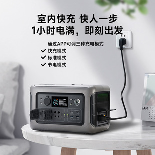 大功率车载UPS电源多功能应急电源600W移动电源R600 ALLPOWERS