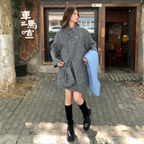 上新25冬季新款减龄洋气双面呢大衣配包2D107/8515/P255控388，女装毛呢外套，2D107