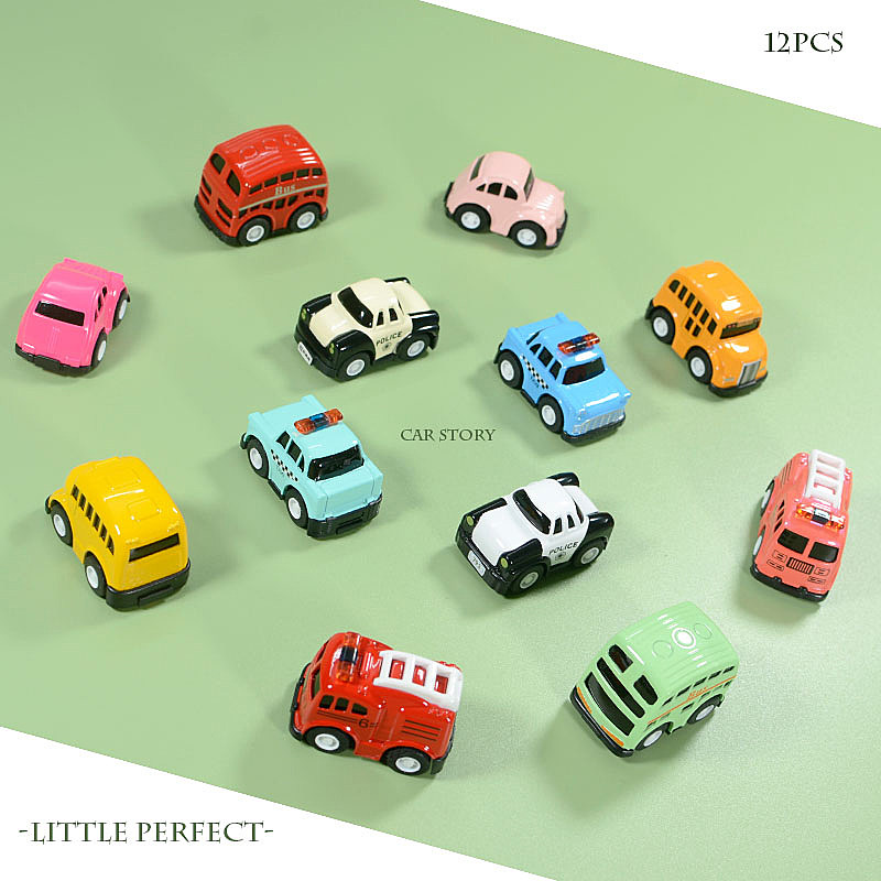 儿童玩具掌中迷你Q版回力合金小汽车套装停车场景警车消防车耐摔,玩具/童车/益智/积木/模型,惯性/回力/滑行玩具,淘宝优惠券,粉丝福利购,淘宝优惠卷
