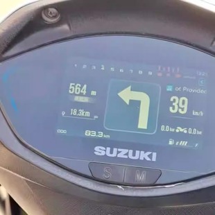 适用轻骑铃木优驿UE125T-A液晶仪表可导航听音乐胎压监测无损安装