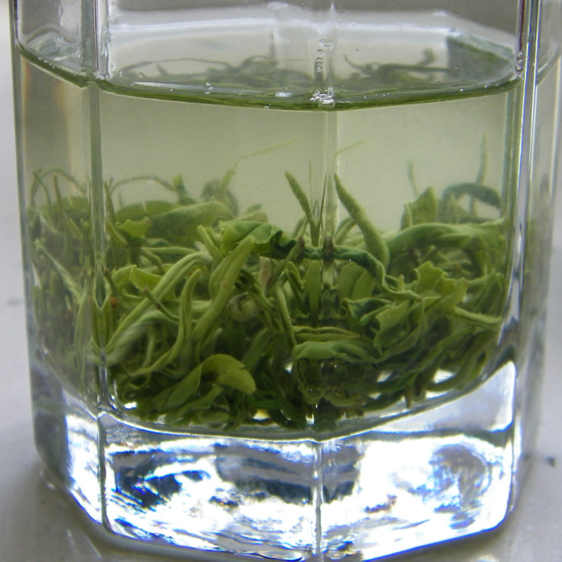 自制镇江句容茅山雨前炒青茶农