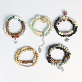 景德镇手串双层瓷珠串珠陶瓷手链情侣手饰文创礼品学生礼物网红款