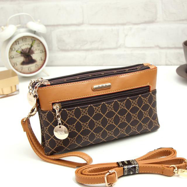 妈妈包新款女式斜跨包欧美潮流 双层拉链手拿包手机零钱女包,箱包皮具/热销女包/男包,通用款女包,淘宝优惠券,粉丝福利购,淘宝优惠卷