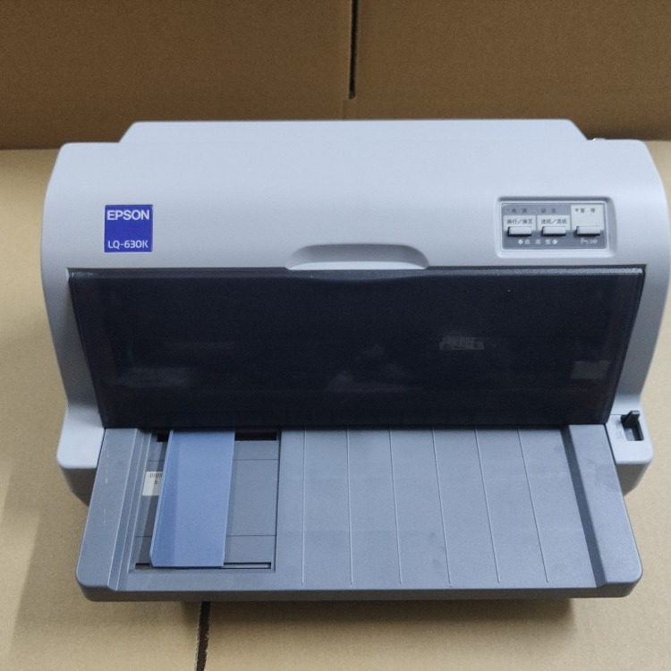 二手爱普生针式LQ630k635k机动车发票地磅三联六联送货单打印机