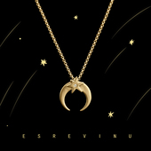 宇宙记号「月之茧」原创设计星星月亮少女 项链锁骨链吊坠饰品