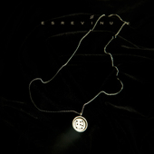 Button」银项链 七夕 宇宙记号「Talking 原创纽扣系列圆形男女礼