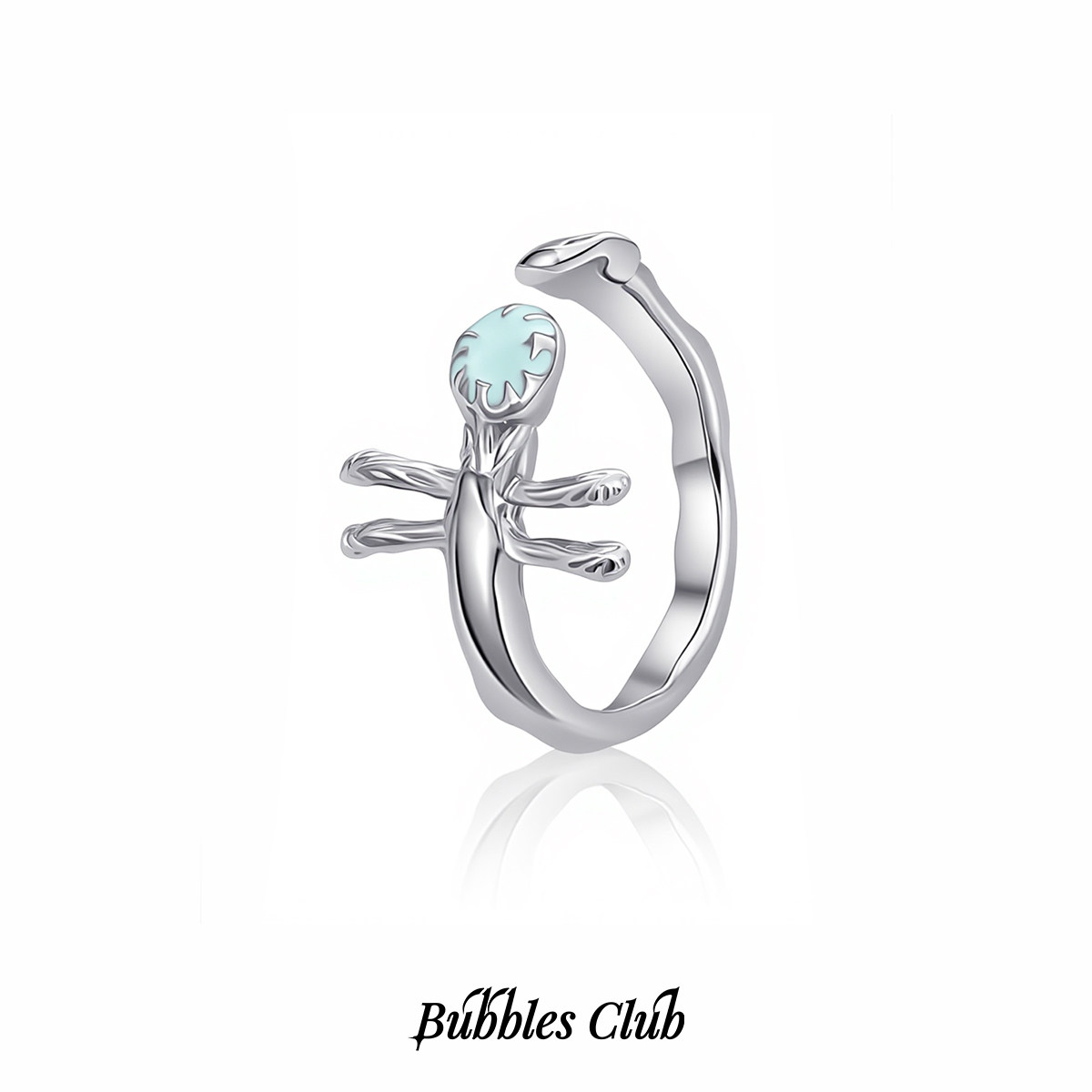 BubbleClub琵琶琴头戒指