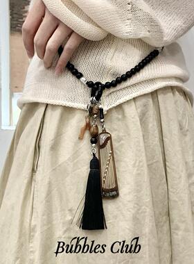 BubblesClub原创《绮筝异宝》系列古筝与筝码身体链项链两用链