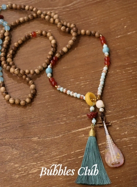 BubblesClub原创《琉光玉语》系列琵琶身体链项链两用新中式配饰