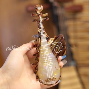 BubblesClub原创《琉光玉语》系列琵琶抓夹新中式发抓配饰国风