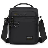 男士 牛津布大容量简约潮休闲单肩包多层多功能结实耐用日常斜挎包